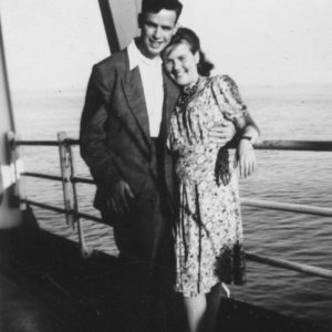 Erwin Rennert mit seiner Frau Ruth